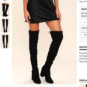 Steve madden norri over the knee boots
